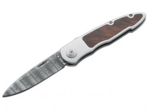 obrázek Zavírací damaškový nůž - Böker Merlin Damast - 110621DAM