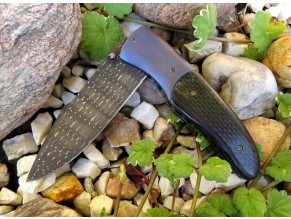 obrázek Nerez damaškový zavírací nůž - Vassago - 204