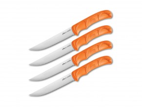 obrázek Nůž s pevnou čepelí - Wild Game Steak Knives Orange - 02OE066